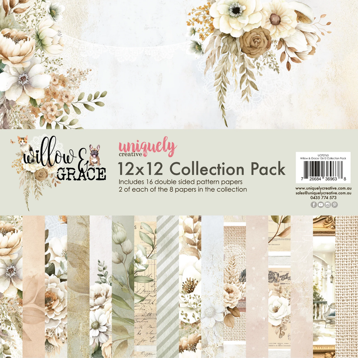 WILLOW & GRACE 12 X 12 COLLECTION PACK