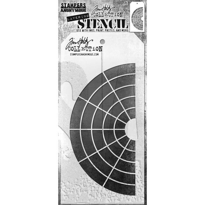 Tim Holtz Layering Stencil - Wheel