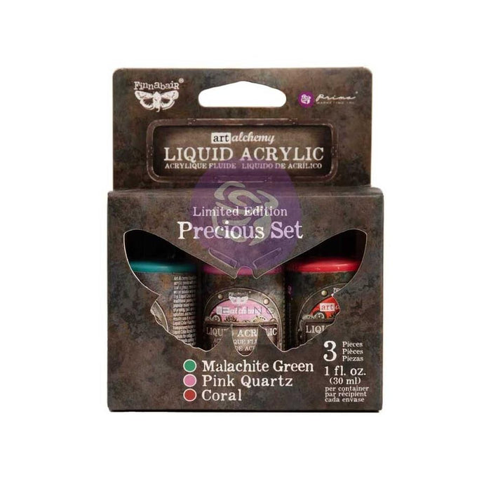 Finnabair Art Alchemy Liquid Acrylic Set - Precious