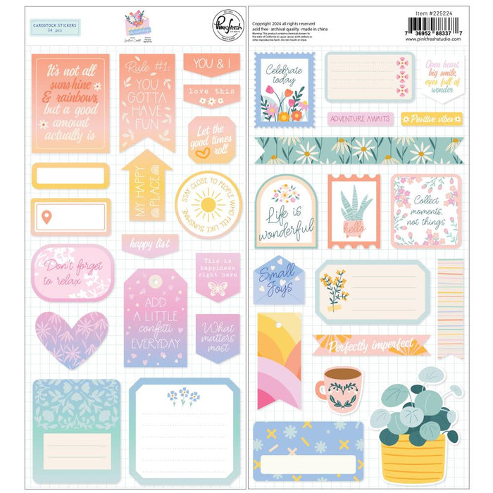 Cardstock Stickers - The Simple Things