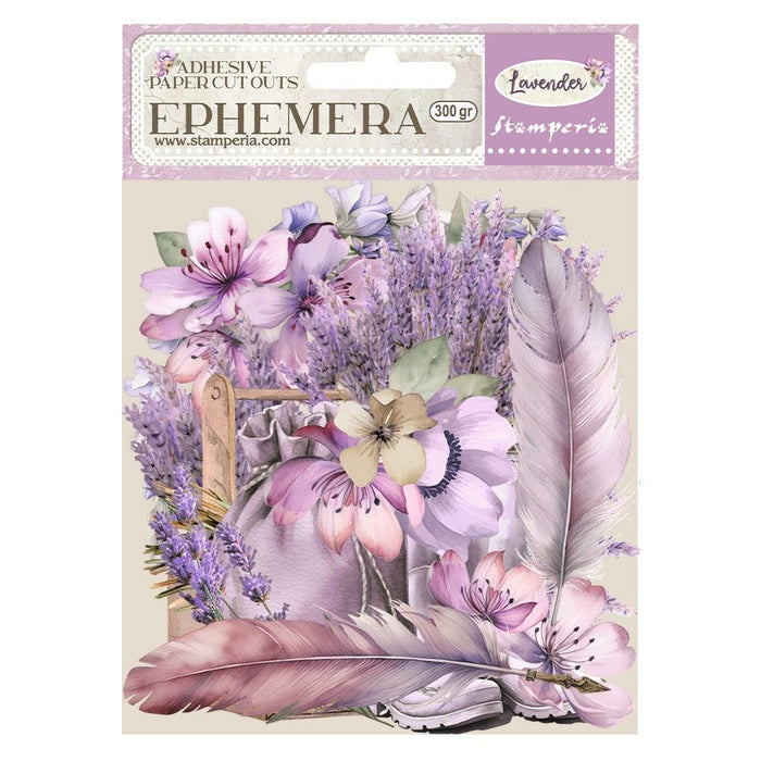 Lavender Adhesive Ephemera