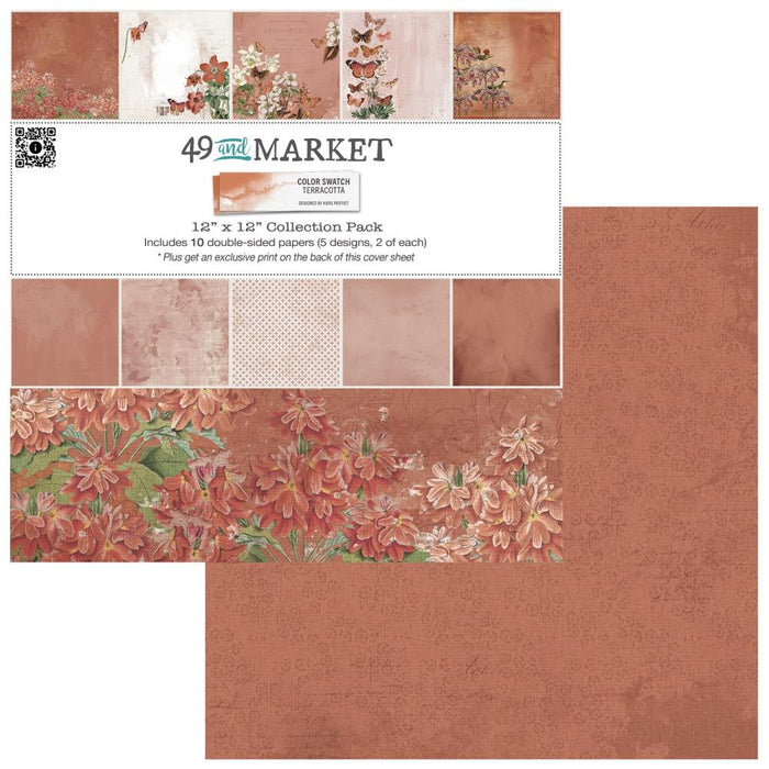 Color Swatch: Terracotta Collection Pack 12"X12"