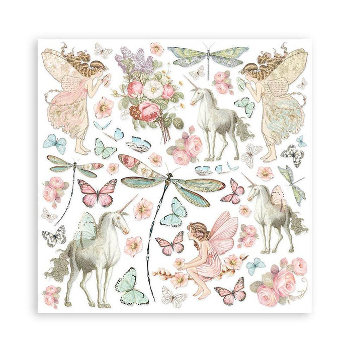 Wonderland Double-Sided Paper Pad 8"X8"