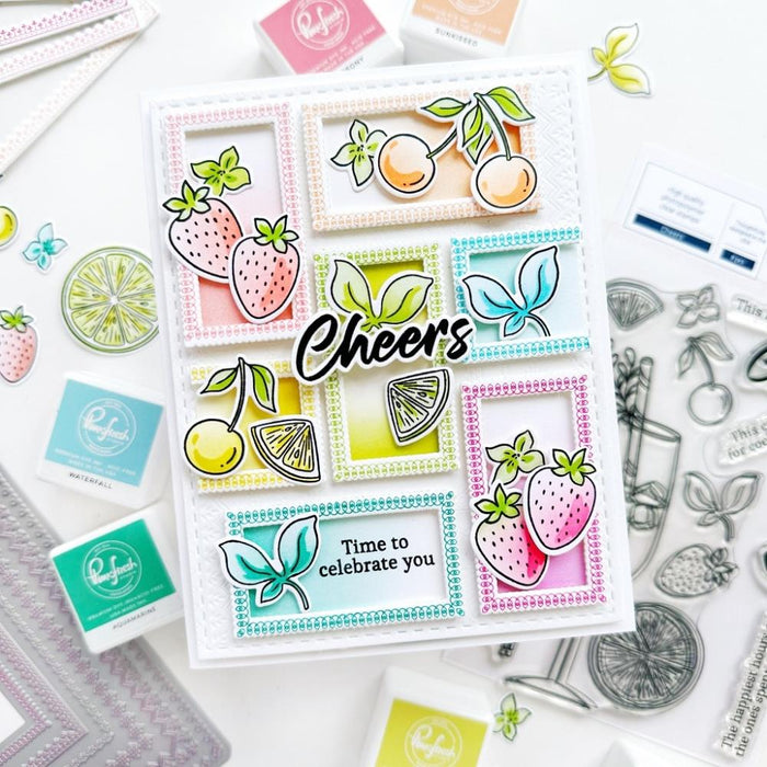 Pinkfresh Studio Clear Stamp Set - Cheers