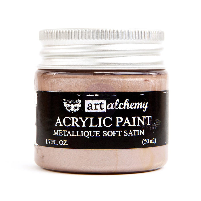 Finnabair Art Alchemy Acrylic Paint - Metallique Soft Satin