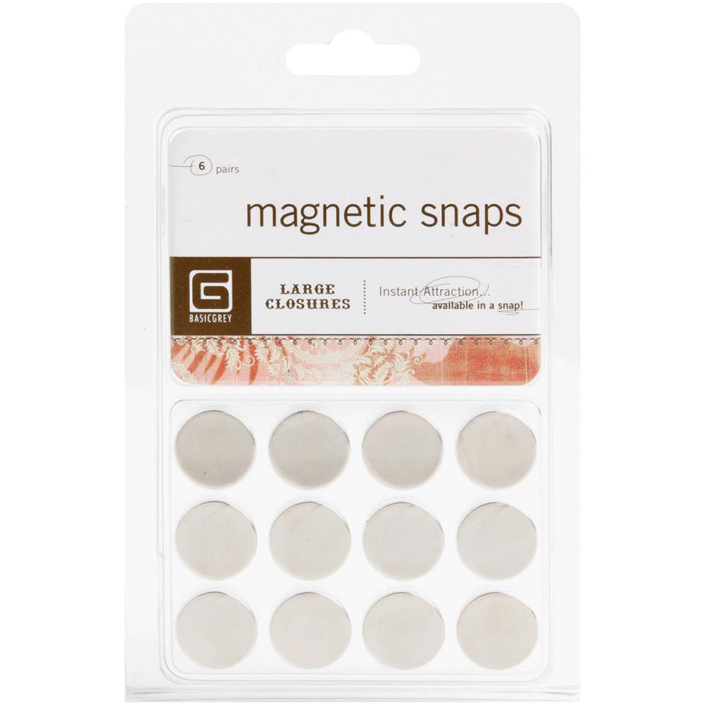 Basic Grey Small Magnetic Snaps