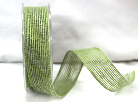 Natural Jute Ribbon - Sage